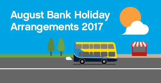 Dublin Bus – Bank Holiday Service Arrangements